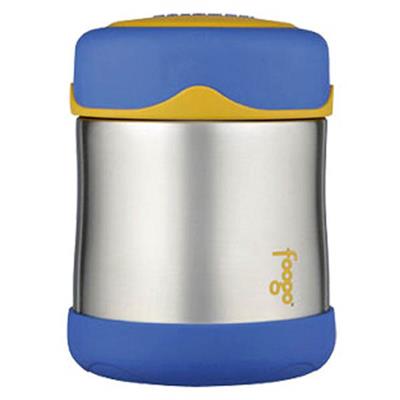 Foogo Thermos Insulated Blue Food Container 290ml