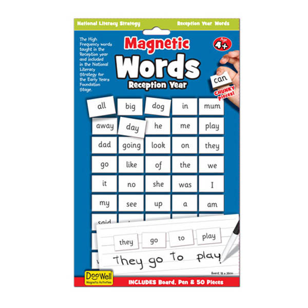 Magnetic Words and Board Reception Year| Educational Toys