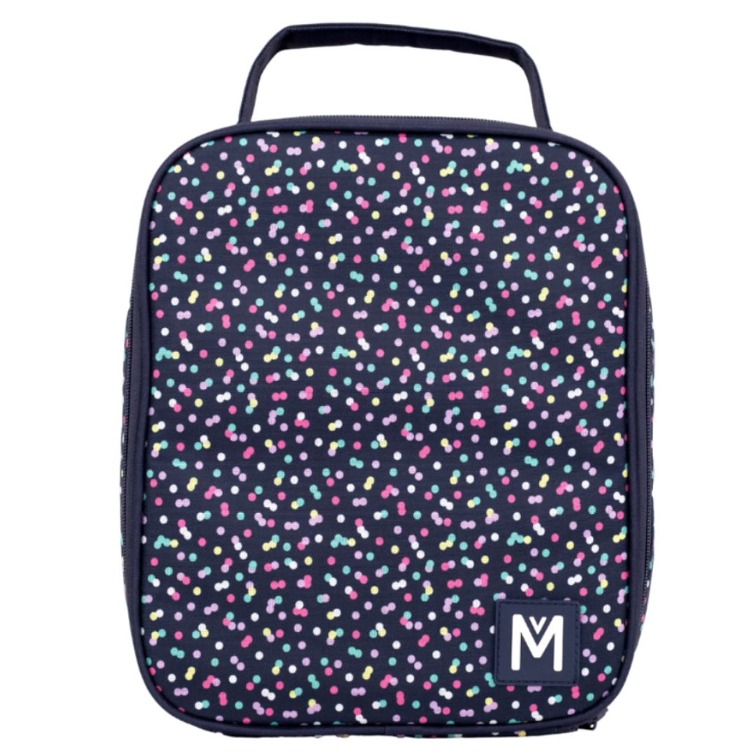MontiiCo Confetti Insulated Lunch Bag and Ice Pack| Kids Lunch Bag