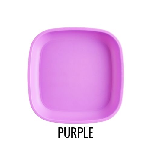 Replay Flat Kids Plate Purple