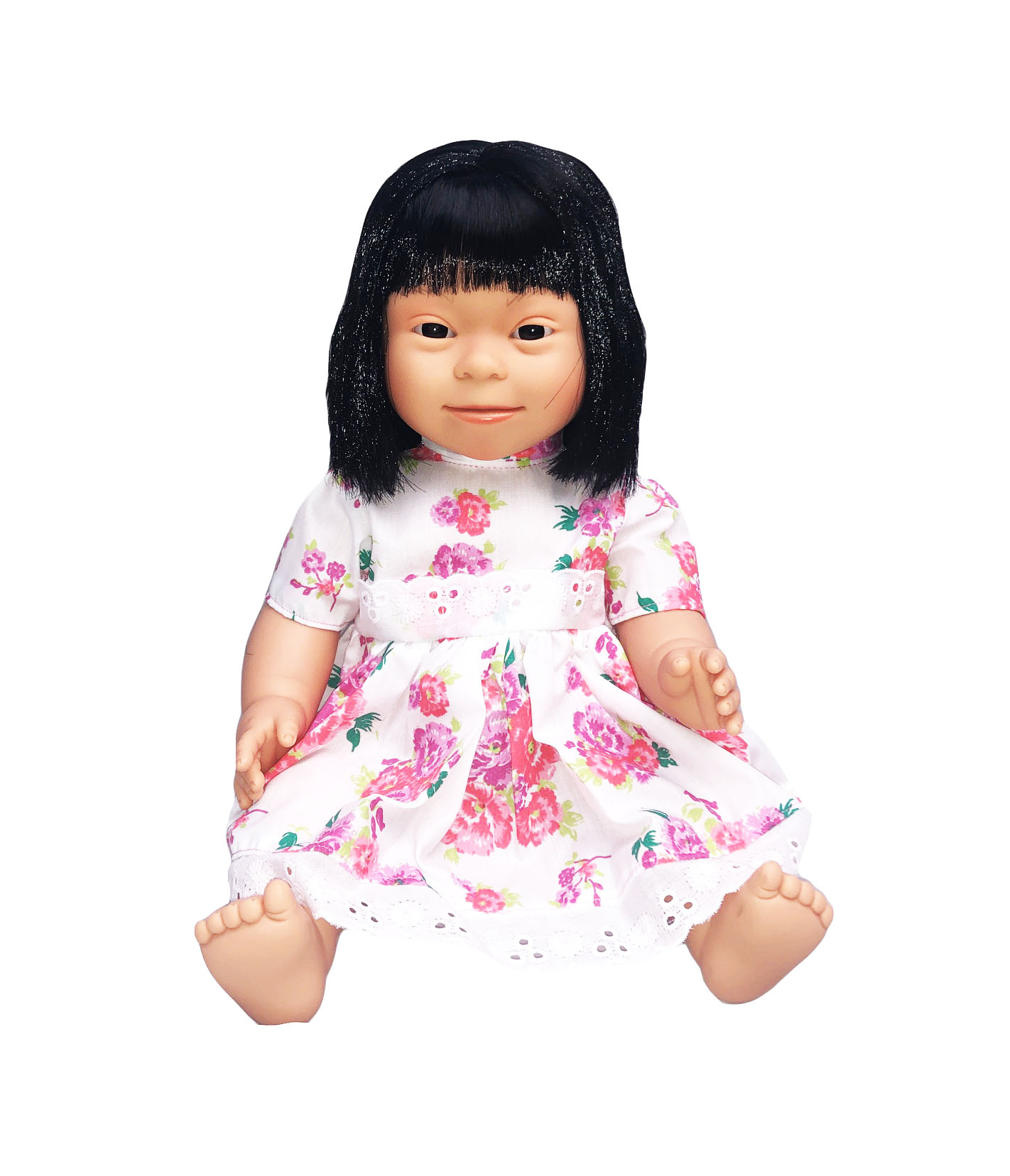 baby doll with black hair