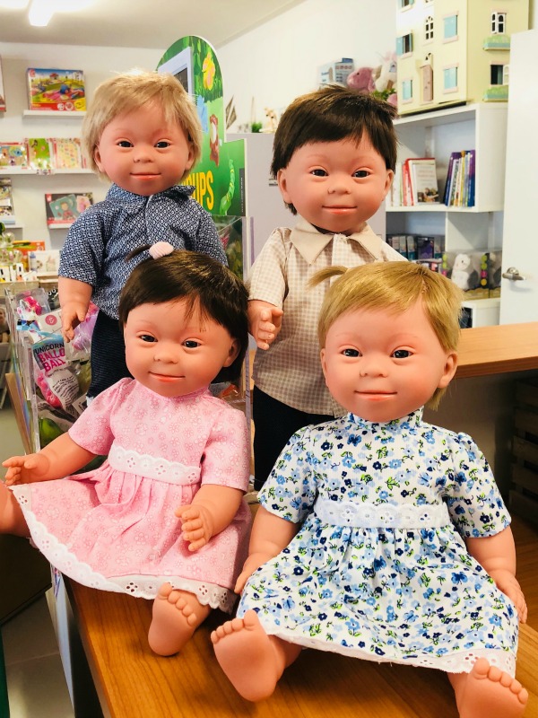 boys and baby dolls