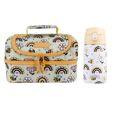 Busy Bees Bag and Sipper Bottle Combo