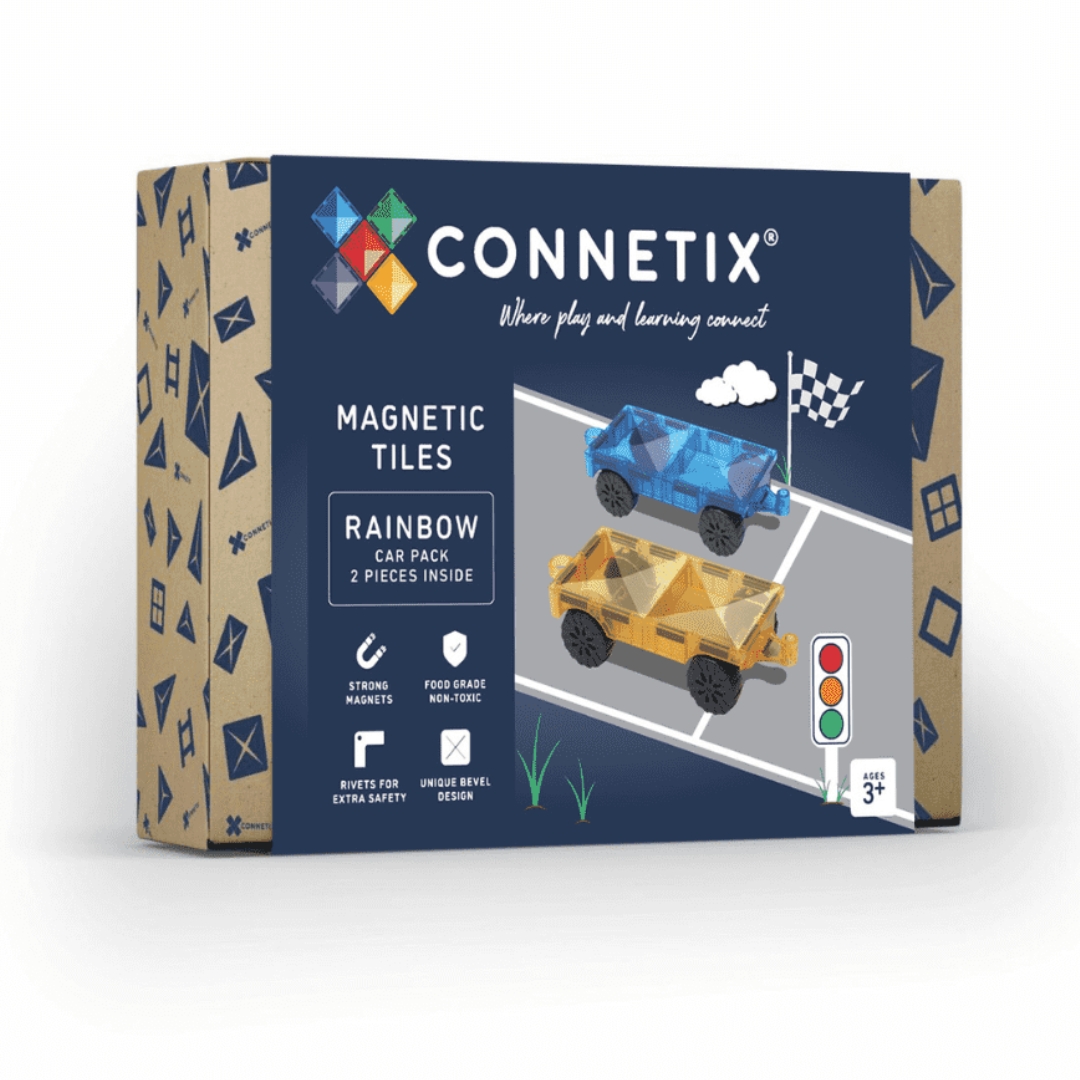 Connetix Rainbow Car Pack 2 pc