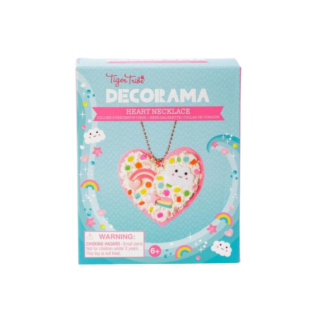Decorama Heart Necklace Tiger Tribe