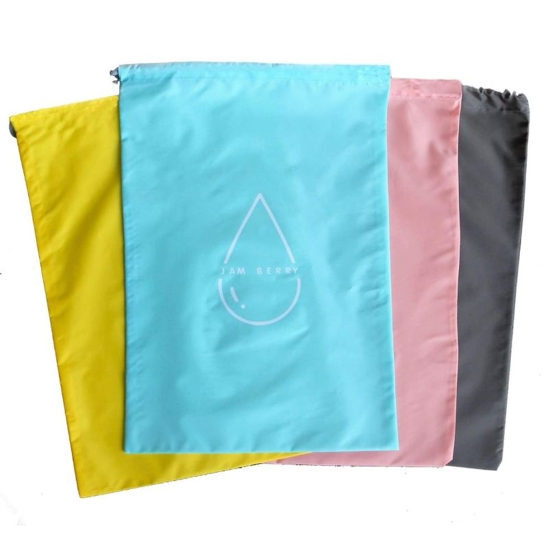 Jam Berry 100% Waterproof Drawstring Wet Stuff Bag - School Mums