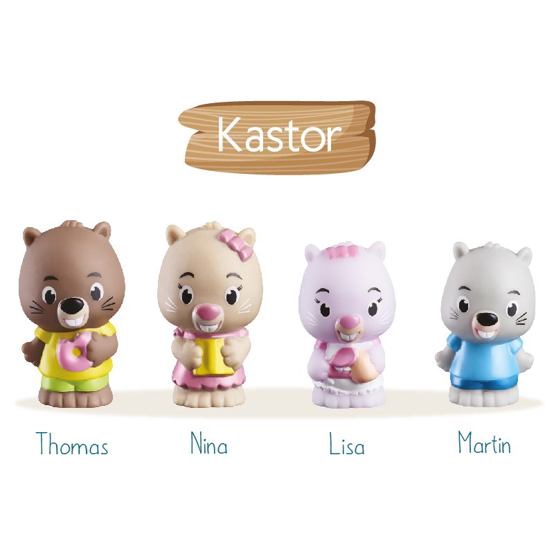 Magic Tree House Family Character - Kastor Family