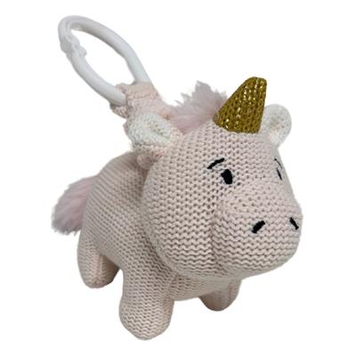 Knitted Unicorn Pram Toy