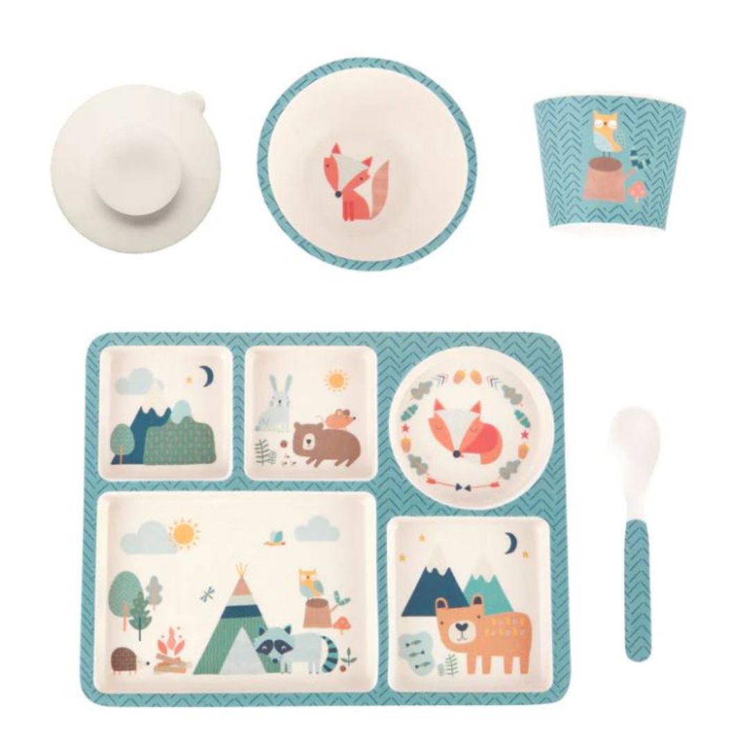 Love Mae Divided Plate Set Wild Camping