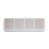 Melii Luxe 4 Compartment Snackle Box Ivory