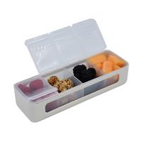 Melii Luxe 4 Compartment Snackle Box Ivory