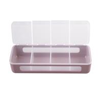 Melii Luxe 4 Compartment Snackle Box Pink