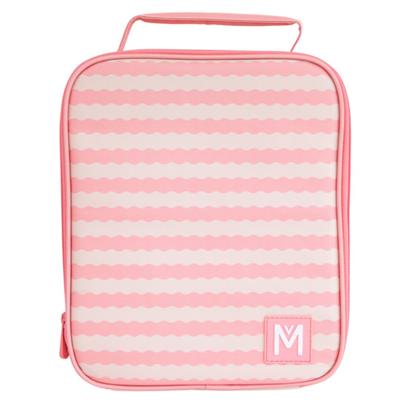 MontiiCo Insulated Large Lunch Bag and Ice Camellia Ripple