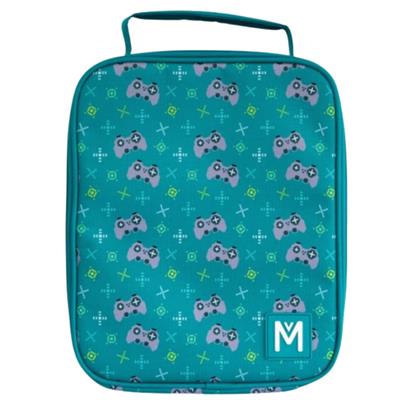 MontiiCo Insulated Large Lunch Bag and Ice Pack Arcade