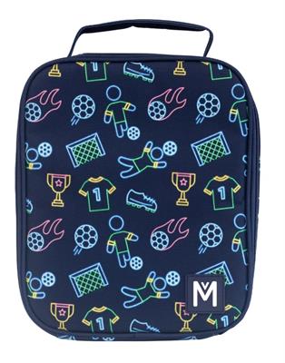 MontiiCo Insulated Large Lunch Bag and Ice Pack Goal Keeper