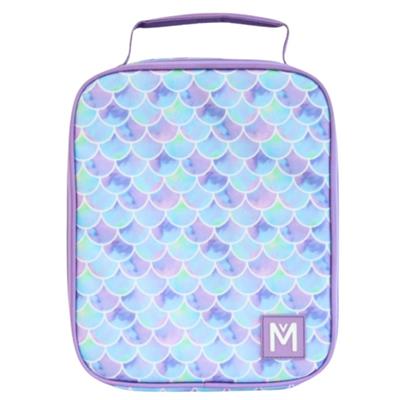 MontiiCo Insulated Large Lunch Bag and Ice Pack Sea Shine