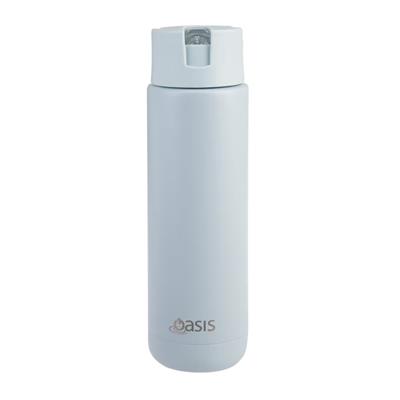 Oasis Ceramic Stainless Steel Triple Wall Insulated Moda Bottle (700ml) Sea Mist