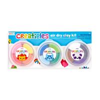 Ooly Dry Clay Creatibles DIY Kit/12 Colours