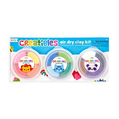 Ooly Dry Clay Creatibles DIY Kit: 12 Colours