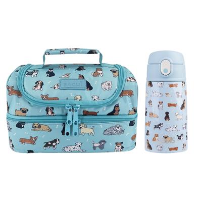 Puppy Dogs Bag and Sipper Bottle Combo