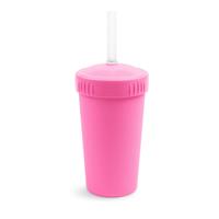 Replay Straw Cup Bright Pink