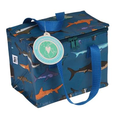 Rex London Insulated Lunch Bag - Sharks