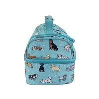 Sachi Insulated Double Decker Lunch Bag - Puppy Dogs