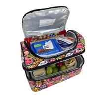 Sachi Insulated Double Decker Lunch Bag - Squishies