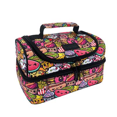 Sachi Insulated Double Decker Lunch Bag - Squishies