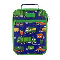 Sachi Insulated Garbage Trucks Lunch Bag