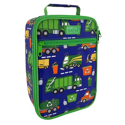 Sachi Insulated Garbage Trucks Lunch Bag