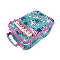 Sachi Insulated Pink Cadillac Lunch Bag