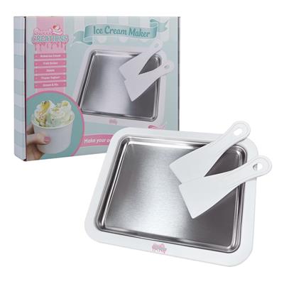 Sweet Creations Stainless Steel White Ice Cream Maker