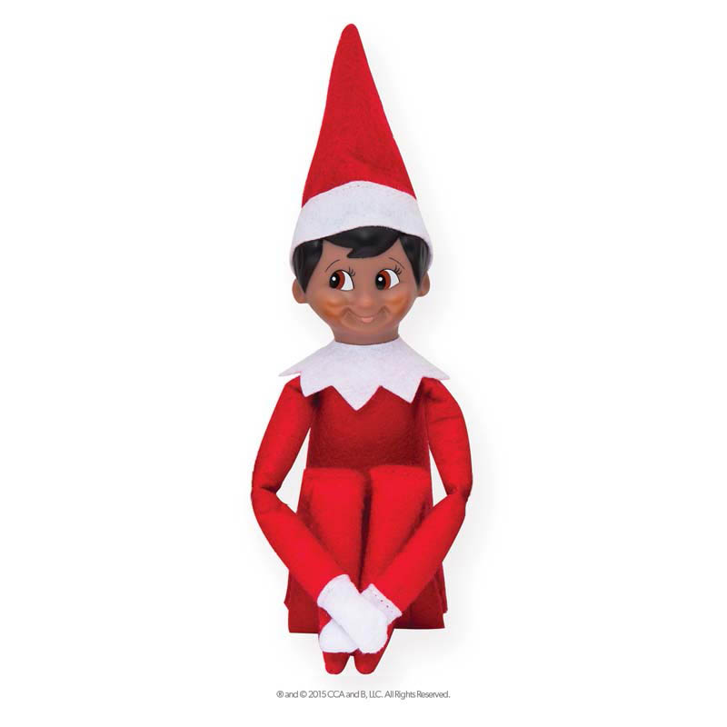 The Elf on the Shelf A Christmas Tradition with Boy Scout Elf brown eyes