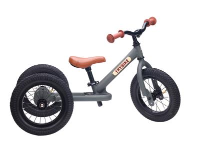 Trybike Vintage Grey 2 in 1 Balance Bike